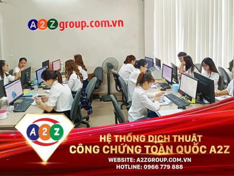 Dịch Thuật Công Chứng Tiếng Indonesia Tại A2Z Quận Ngô Quyền – Giải Pháp Uy Tín, Nhanh Chóng